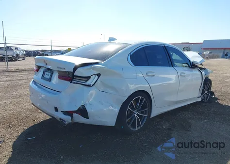 2022 BMW 330I из США, поврежденный, VIN 3MW5R1J05N8C33706